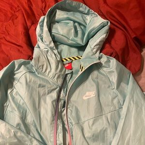 Light Blue Nike Windbreaker
